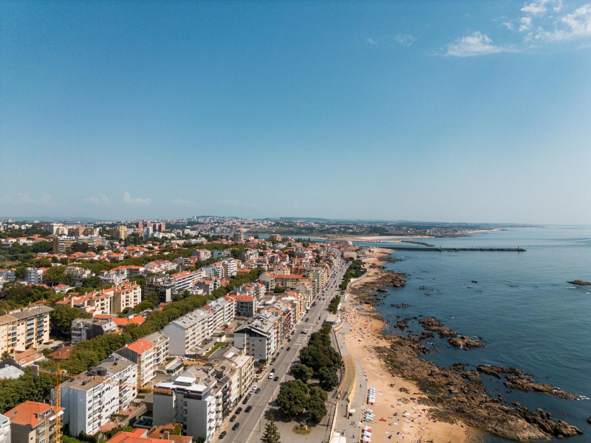 Seaside Cozy Apartment With Private Terrace OOporto Esterno foto