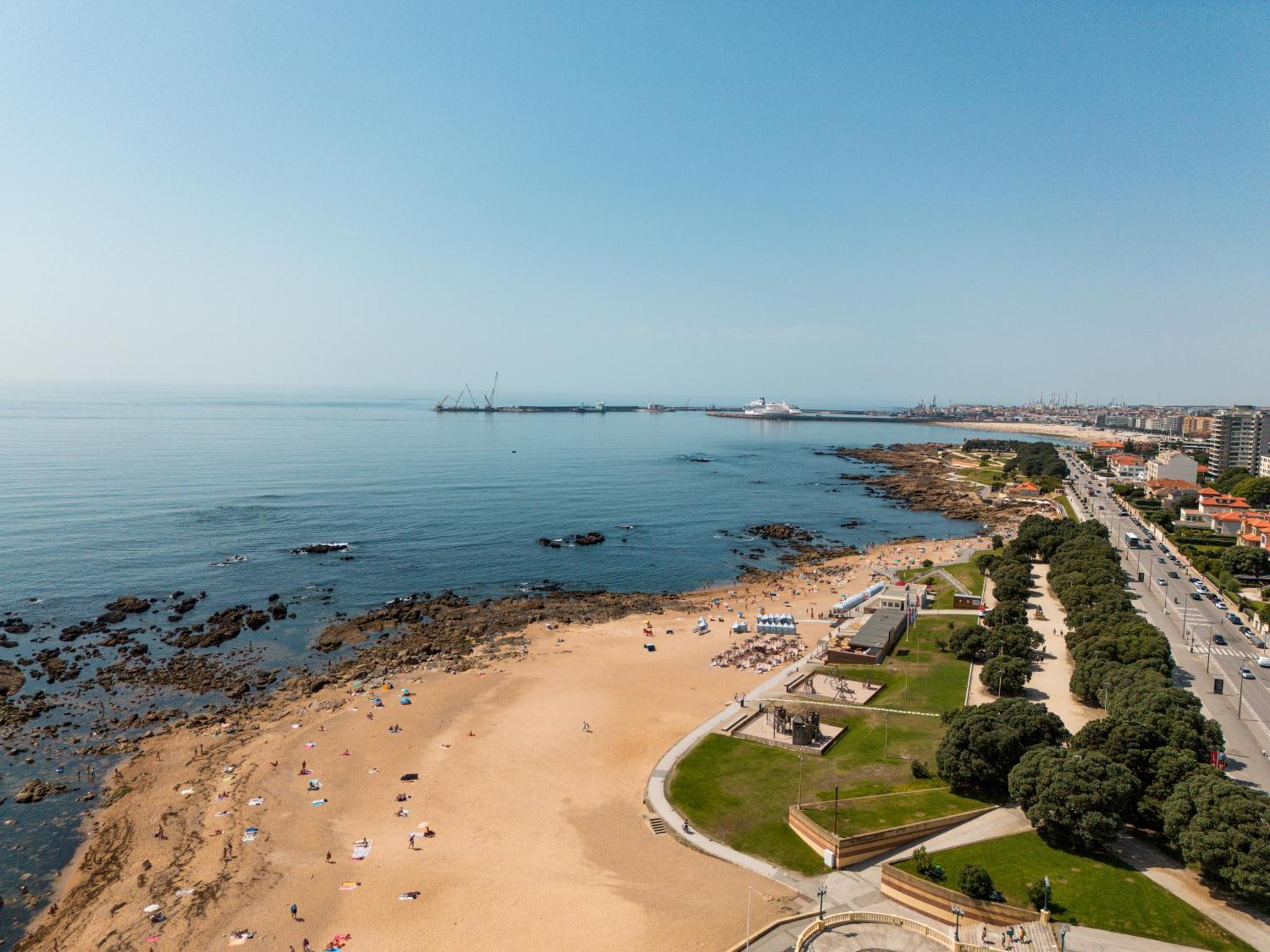 Seaside Cozy Apartment With Private Terrace OOporto Esterno foto